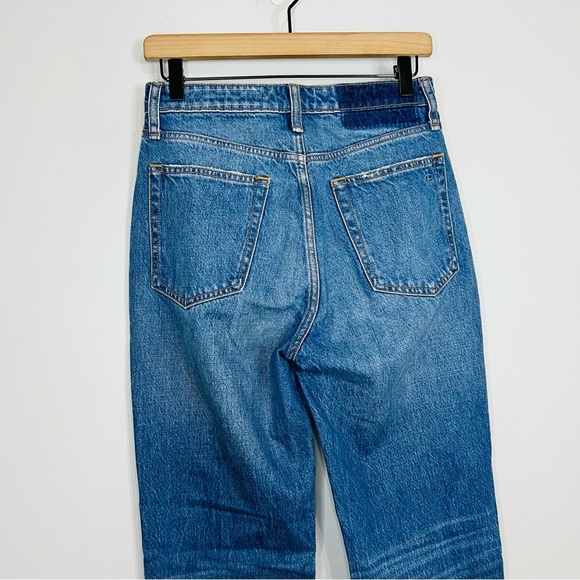 rag & bone Alex straight leg jeans size 26 clean mick colorway  Blue Jeans - Picture 5 of 8